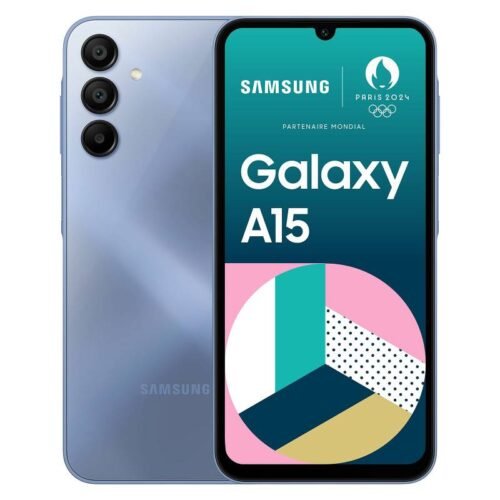 Samsung Galaxy A15 Smartphone (8GB RAM + 256GB ROM) yellow