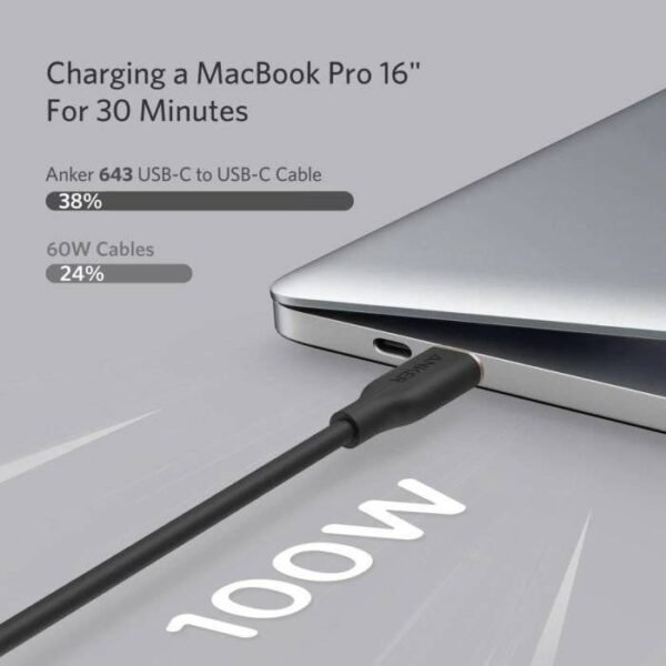 Anker USB-C to USB-C Cable (Flow, Silicone)