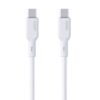 cb-kcc101_white_3__1.jpg Aukey CB-KCC101 Circlet Blink Aramid Fiber USB C to C Cable -1m