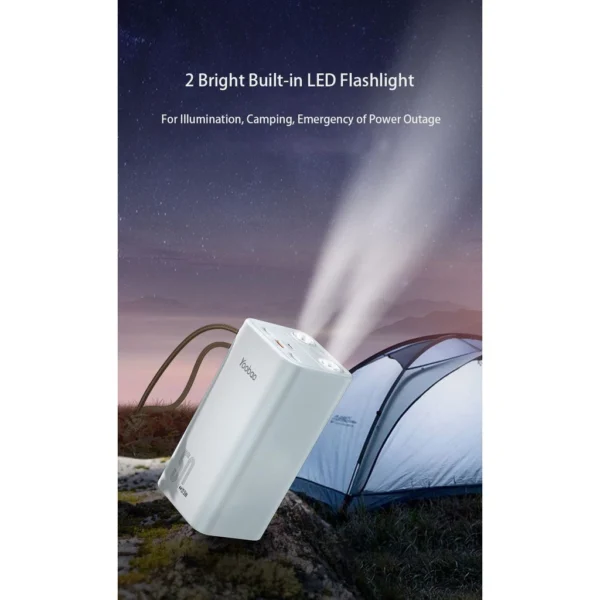 Yoobao H5 Compact PD Quick Charge 3.0 with Huge Capacity Power Bank (50000mAh/22.5W)