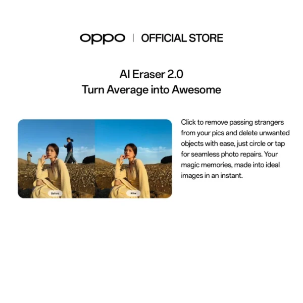 OPPO Reno12 Pro 5G | 12GB RAM + 512GB ROM | AI Eraser 2.0 | AI LinkBoost | Ultra- Clear Portrait Camera