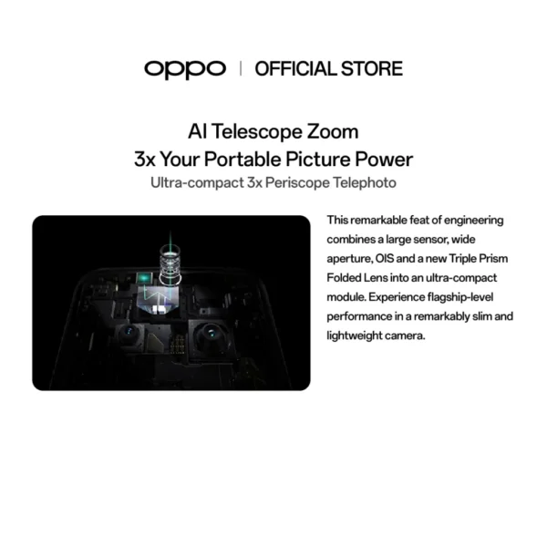OPPO Find X8 Smartphone | 16+512 | MTK 9400 | Hasselblad Portrait | Al Telescope Zoom | Lightning Snap